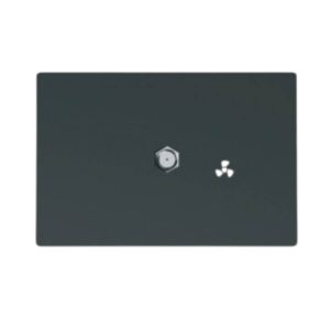 CONJUNTO ARMADO 1 TOMA TV NEGRO MILAN PIN TV