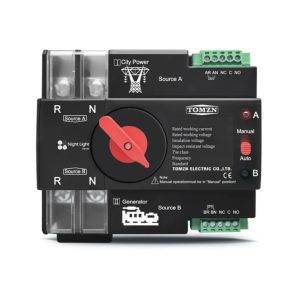 CONMUTADOR DE TRANSFERENCIA AUTOMATICO MONOFASICO 63A - 2P - 220V