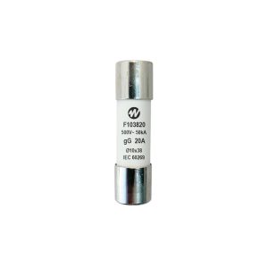 FUSIBLE ACR 20A Ø10X38MM 400V - gG - 50KA