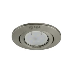 LUMINARIA EMBUTIR MOVIL DE TECHO PLATIL WERNER - REDONDO Ø100X30MM - GU10