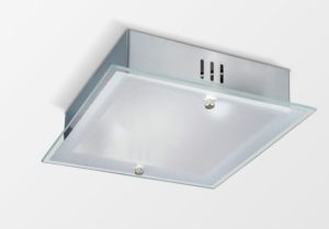 PLAFON 1 LUZ BILBAO BLANCO IBERICA 280X280MM - E27