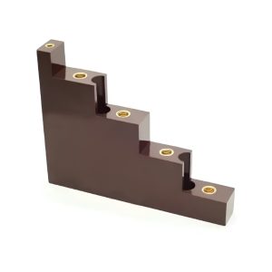 PORTABARRA AISLADOR TIPO ESCALERA PARA 4 BARRAS 175X140 - 40X5MM