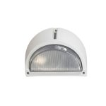 TORTUGA MEDIA ESFERA CHICA BLANCA FUNDICION DE ALUMINIO 40W