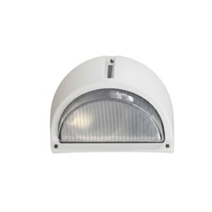 TORTUGA MEDIA ESFERA CHICA BLANCA FUNDICION DE ALUMINIO 40W