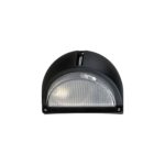 TORTUGA MEDIA ESFERA CHICA NEGRA FUNDICION DE ALUMINIO 40W