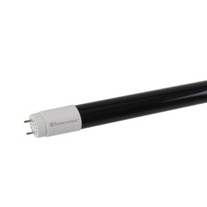 TUBO LED LUZ NEGRA CONEXION UNA PUNTA - T8 ESPECIAL 18W - 120CM