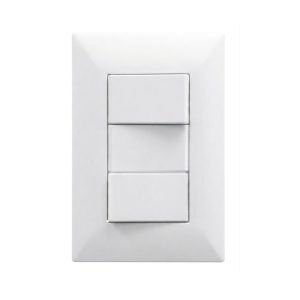 CONJUNTO ARMADO 2 PUNTOS BLANCO EXULTT + 10A - 220V