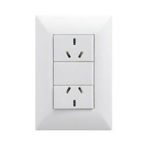 CONJUNTO ARMADO 2 TOMACORRIENTES BLANCO EXULTT + 10A - 220V