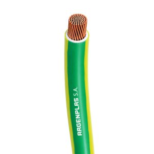 METRO CABLE UNIPOLAR VERDE/AMARILLO FLEXIBLE CLASE 4 ECO 1X4MM