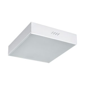 PLAFON 1 LUZ LIVORNO BASE BLANCA BARCELONA 310X310X75MM -  E27