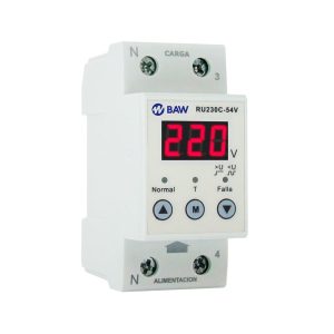 PROTECCION DIGITAL DE SOBRE Y BAJA TENSION MONOFASICA 245V - 32A