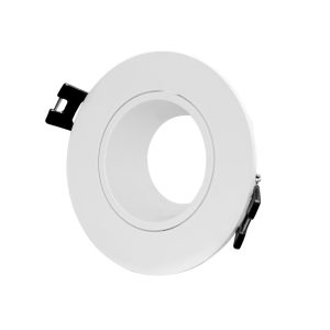 SPOT 1 LUZ EMBUTIR MOVIL REDONDO BLANCO SPIN - INTERIOR 10W - Ø90X29MM