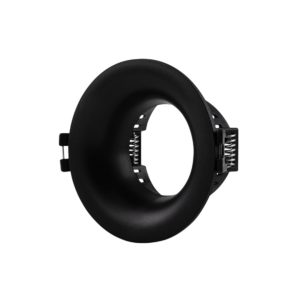 SPOT 1 LUZ EMBUTIR REDONDO NEGRO NOVA - INTERIOR 10W - Ø86X40MM