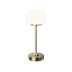 VELADOR A BATERIA COBRE LUZ CALIDA ELEGANCE - DIMERIZABLE 288X106MM