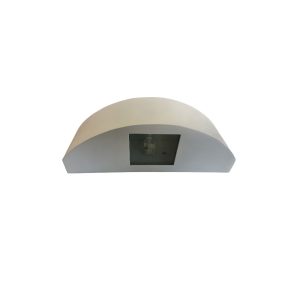 APLIQUE 1 LUZ BIDIRECCIONAL 2 VIDRIOS PLANO BLANCO E27 335X90X110MM