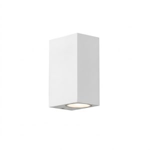 APLIQUE 2 LUCES BIDIRECCIONAL BLANCO NICO ABS 50W - GU10 - 115X90X70