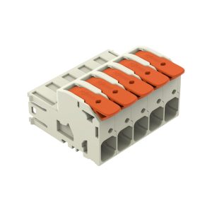 CONECTOR DE EMPALME ENCHUFABLE MACHO SERIE 831 - CAGE CLAMP 5 POLOS - 25MM²