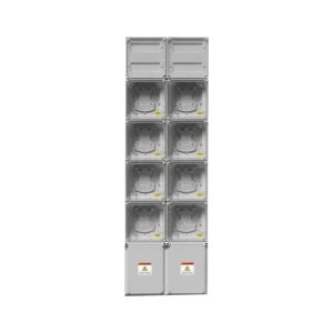 GABINETE DE MEDICION MULTIPLE MONOFASICO C/TM ENERSA 8 SERVICIOS
