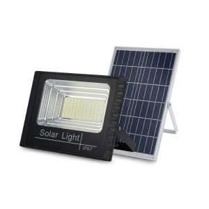 REFLECTOR LED CON PANEL SOLAR Y CONTROL REMOTO FRANCE 100W